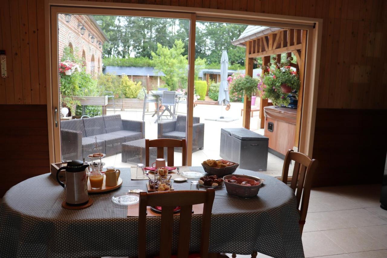 Bed and Breakfast Le Jardin Des Roses Gerponville Exteriér fotografie