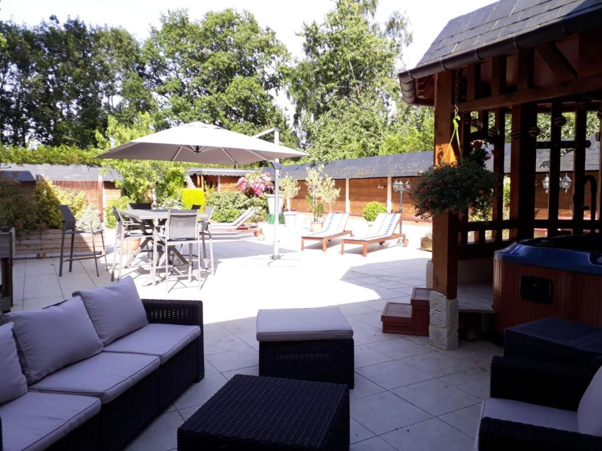 Bed and Breakfast Le Jardin Des Roses Gerponville Exteriér fotografie