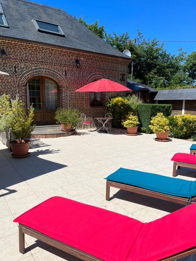 Bed and Breakfast Le Jardin Des Roses Gerponville Exteriér fotografie